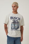 Busch Light Loose Fit T-Shirt, LCN BUD IVORY/BUSCH LIGHT - SIX PACK - alternate image 1