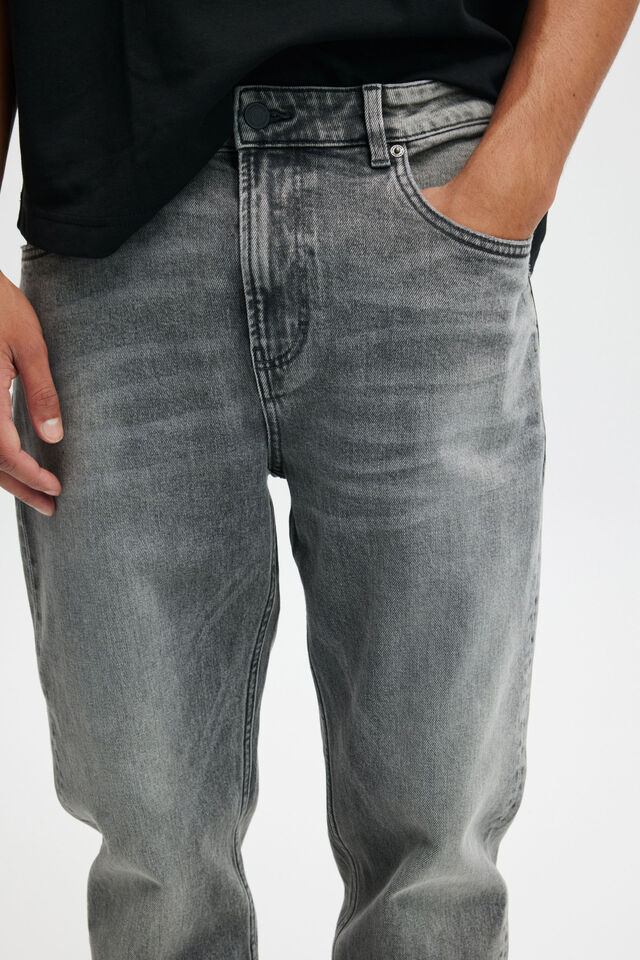 Relaxed Tapered Jean, LONDON GREY