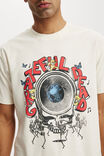 Premium Loose Fit Music T-Shirt, LCN WMG CREAMPUFF/GRATEFUL DEAD - SKULL - alternate image 4