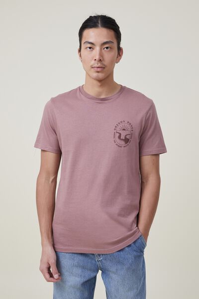 Tbar Art T-Shirt, DIRTY BURG/OREGON DUNES