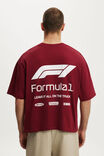 F1 Cropped Fit T-Shirt, LCN F1 CRIMSON / F1 - TO THE LIMIT - example image 2