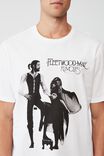 Tbar Collab Music T-Shirt, LCN MT WHITE/FLEETWOOD MAC - RUMOURS