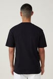 Loose Fit Art T-Shirt, BLACK/ ALL SEEING EYE - alternate image 3