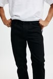 Calça - Regular Straight Jean, PITCH BLACK - vista alternativa 4