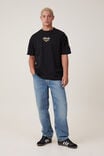 Box Fit Graphic T-Shirt, BLACK/RHODES FLORAL - alternate image 2