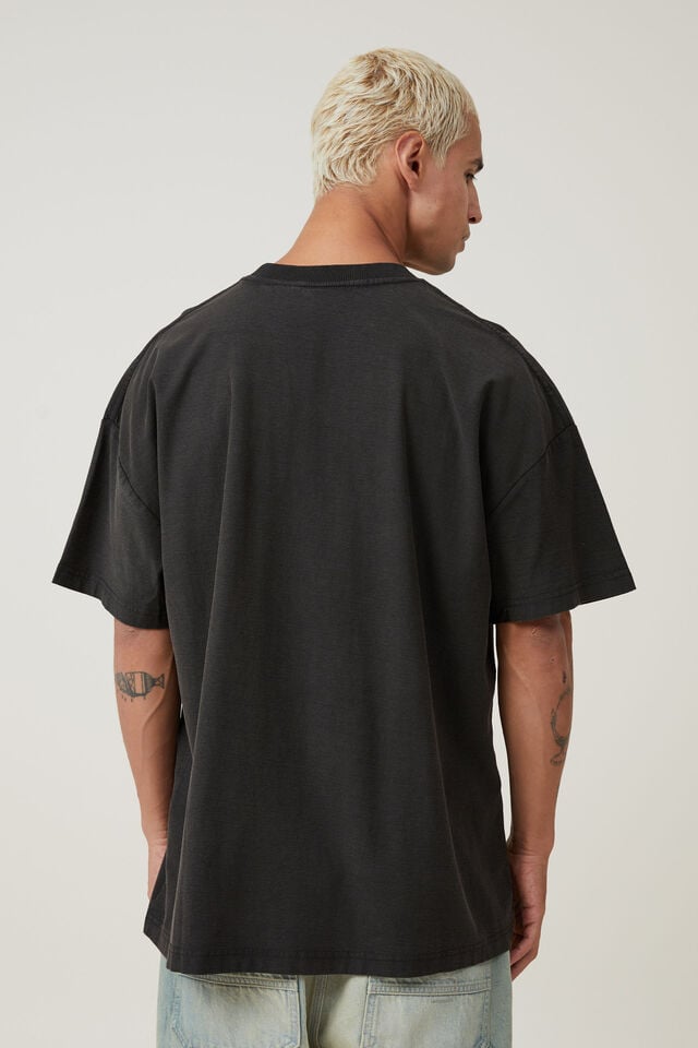 Grateful Dead Vintage Oversized T-Shirt, LCN WMG BLACK / GRATEFUL DEAD - BEARS MOUNTAI