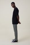 Slim Straight Jean, WASHED FOREST GREEN - alternate image 4