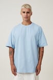 Box Fit Plain T-Shirt, BLUE MIST - alternate image 1