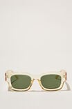 The Relax Sunglasses, YELLOW CRYSTAL/GREEN - alternate image 1