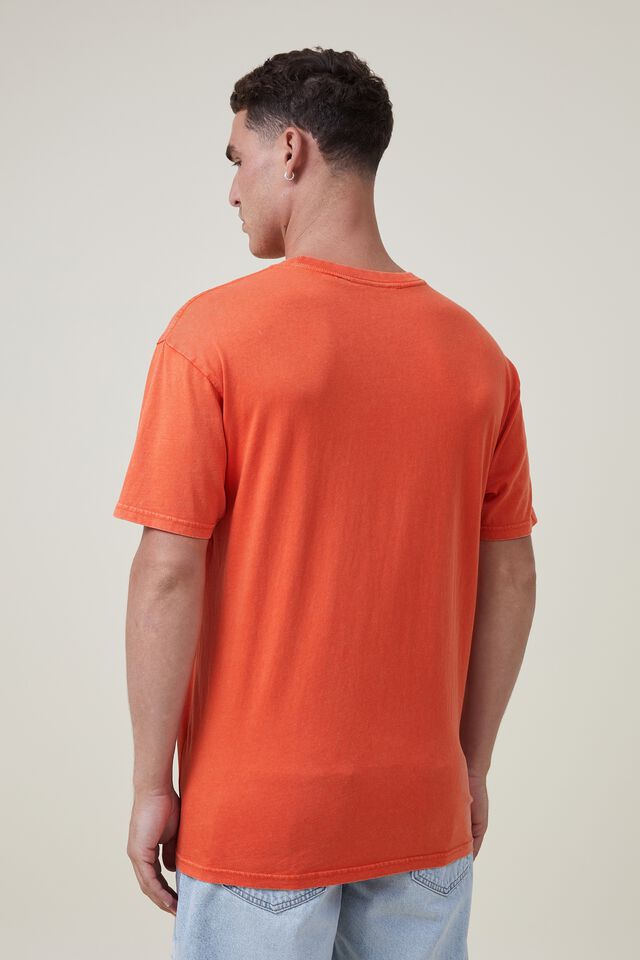 Camiseta - Premium Loose Fit Music T-Shirt, LCN WMG BURNT JAFFA/GREEN DAY - BRANIAC