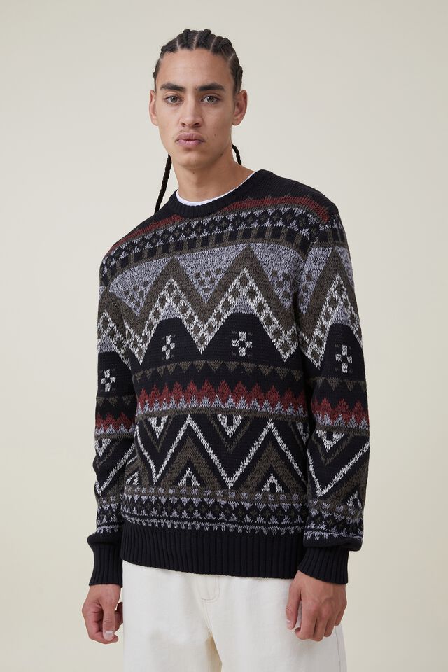 Knitted sweater for men  WoolLand - Quality wool - Woolland