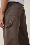Loose Fit Pant, WASHED CHOCOLATE KNEE PATCH TWILL - alternate image 4