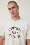 Loose Fit College T-Shirt, BONE/CENTRAL PARK PHYS ED - alternate image 4