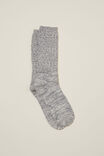 Chunky Knit Sock, VINTAGE WHITE/BONE/GREY - alternate image 1