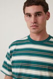 Loose Fit Stripe T-Shirt, GREEN EVERYDAY STRIPE - alternate image 4