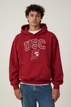 USC Box Fit College Hoodie, LCN USC CHILLI  PEPPER / USC BLOCK - alternate image 1