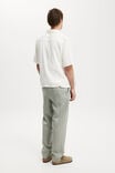 Linen Pleat Pant, WASHED MILITARY - alternate image 3
