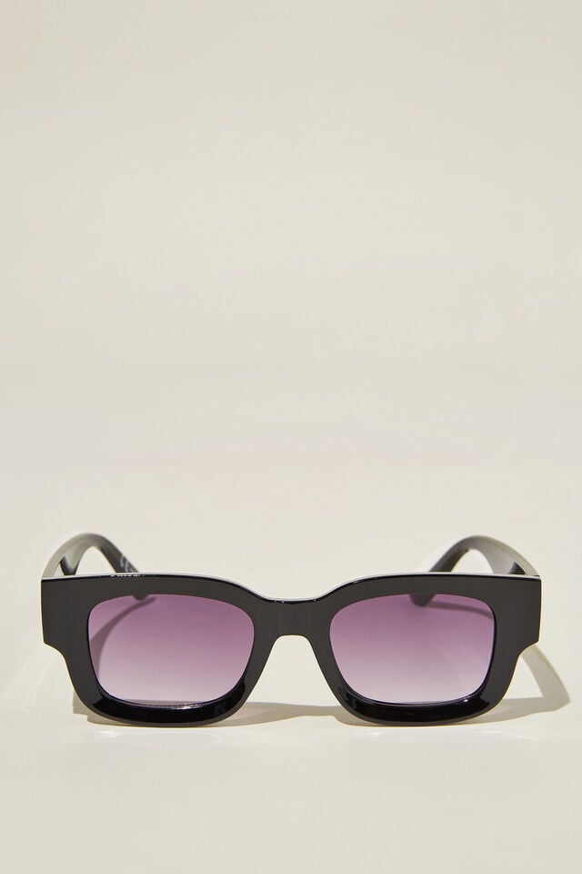 Short - The Relax Sunglasses, BLACK/LILAC