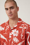 Cabana Short Sleeve Shirt, BEACH PARTY PRINT - alternate image 4