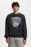 LCN NBA WASHED BLACK/LOS ANGELES -LAKERS FADE