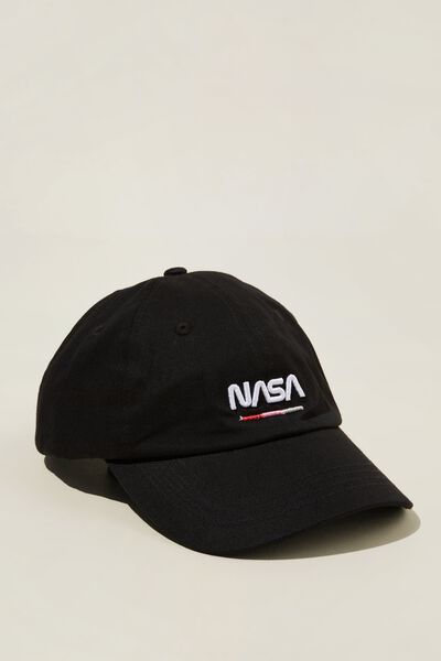 Special Edition Dad Hat, LCN NAS NASA BLACK/WHITE