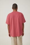 Box Fit Plain T-Shirt, SOFT RED - alternate image 3