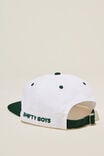 5 Panel Hat, WHITE/FOREST GREEN/SHIFTY BOYS CREST - alternate image 2