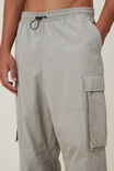 Parachute Super Baggy Pant, WASHED MILITARY KNEE PANEL - alternate image 4