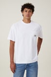 Shifty Boys Pocket T-Shirt, WHITE / SHIFTY BOYS PIP - alternate image 1