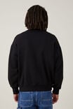 Nba Oversized Sweater, LCN NBA BLACK / LAKERS - LOGO BLASTER - alternate image 3