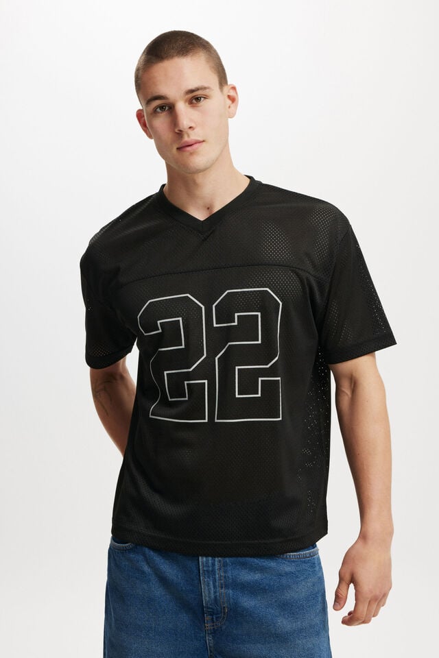 Football Jersey, BLACK/TONAL 22