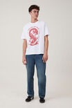 Loose Fit Cny Graphic T-Shirt, WHITE/TALES OF OLD - alternate image 2