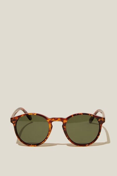 Óculos de Sol - Lorne Polarized Sunglasses, TORT/GREEN
