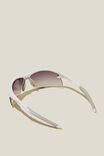 The Accelerate Sunglasses, WHITE /GREY /SMOKE - alternate image 3