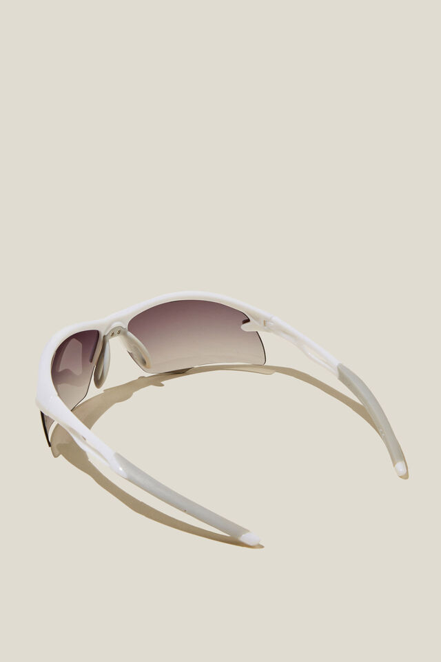 The Accelerate Sunglasses, WHITE /GREY /SMOKE