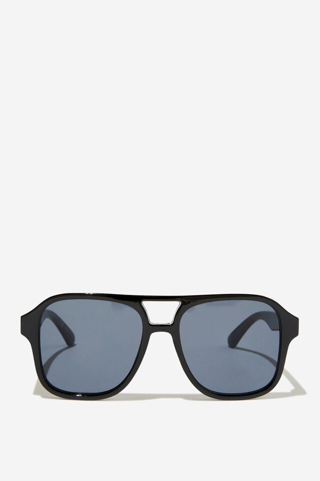 The Law Sunglasses, BLACK/BLACK SMOKE