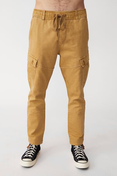 Military Cargo Pant, WASHED BISCUIT