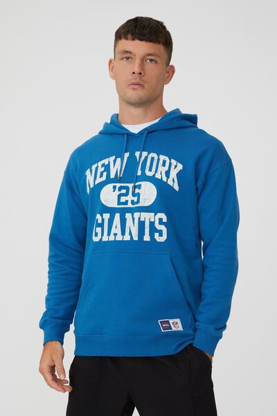 Active Collab Oversized Pullover, LCN NFL RAVE BLUE/NEW YORK GIANTS