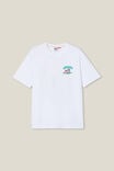 Dabsmyla Loose Fit T-Shirt, LCN DAB WHITE / DREAMS - alternate image 5