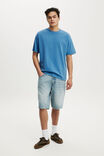 Camiseta - Heavy Weight T-Shirt, CAROLINA BLUE WASH - vista de exemplo 2