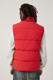 Recycled Puffer Vest, RACE RED - alternate image 3