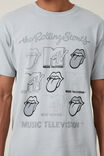 Mtv X Rolling Stones Loose Fit T-Shirt, LCN BRA BLUE HAZE/REPEAT - alternate image 4