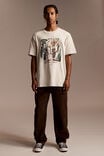 Basquiat Loose Fit T-Shirt, LCN BSQ WHITE/BAPTISM - alternate image 1