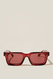 Tribeca Sunglasses, BURGUNDY CRYSTAL/BURGUNDY - alternate image 1