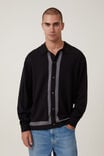 Jasper Long Sleeve Shirt, BLACK - alternate image 1