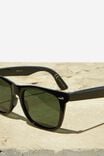 Beckley Polarized Sunglasses, GLOSS BLACK/GREEN - alternate image 4