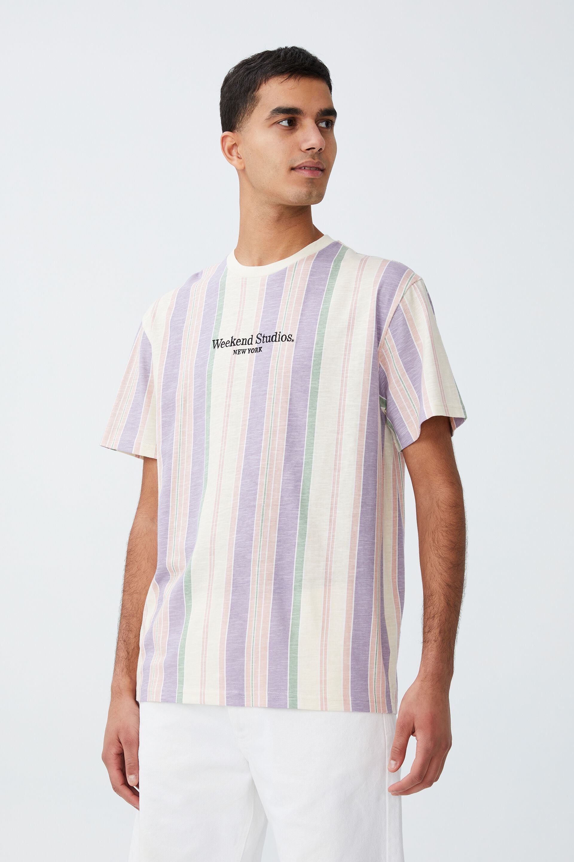 Men Tops & T-Shirts | Downtown T-Shirt - LY55298
