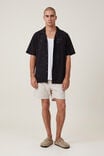 Capri Short Sleeve Shirt, BLACK BROIDERIE - alternate image 2