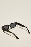 Óculos de Sol - The Razor Sunglasses, BLACK / SMOKE - vista alternativa 3