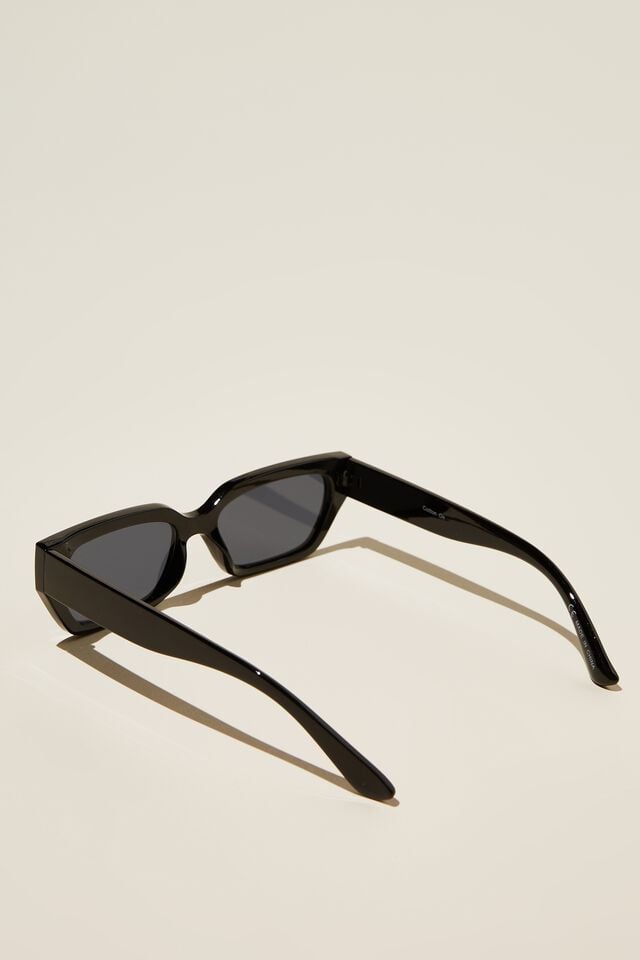 The Razor Sunglasses, BLACK / SMOKE